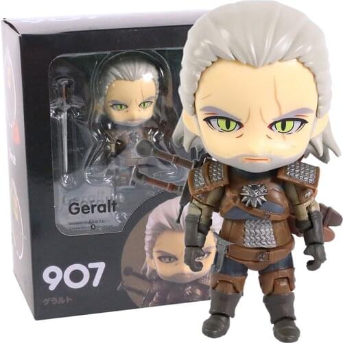 Geralt 907 Q Ver Action Figure Figurine Collection Model Doll Toy Gift