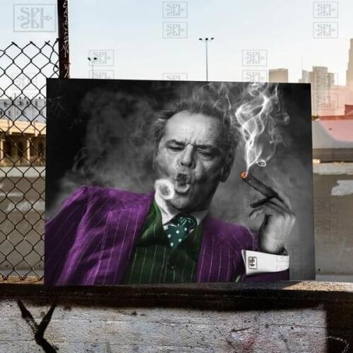 Vogue Art Canvas Painting Father J Smoking Art Posters and Prints Modern Bedroom Decoration Wall Art Pictures for Living Room