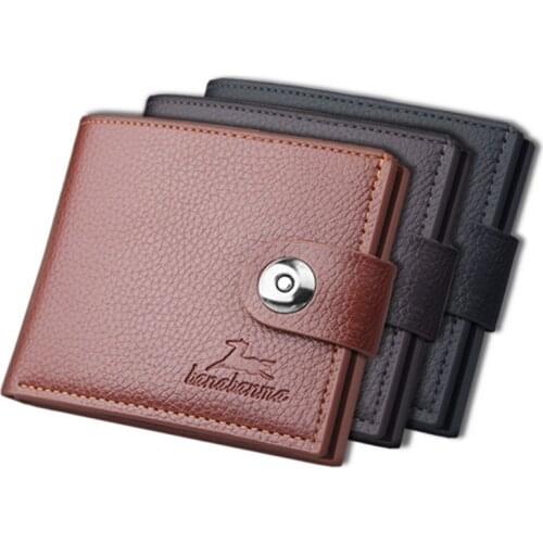 Hot Multifunction Purse Men Small wallet PU Leather Short Mens Wallet Male Card Holder Money Bag Portefeuille Homme carteira