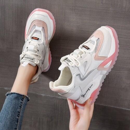 2021 Autumn Breathable Casual Sneakers Thick Bottom Height Increasing Sport Shoes Men Womens Running Sneakers Walking Footwear