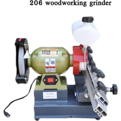 MR206 Multifunctional Woodworking Grinding Knife Machine Electric Grinder Flat Throw Pressure Planer Manual Woodwork Grinder 1PC