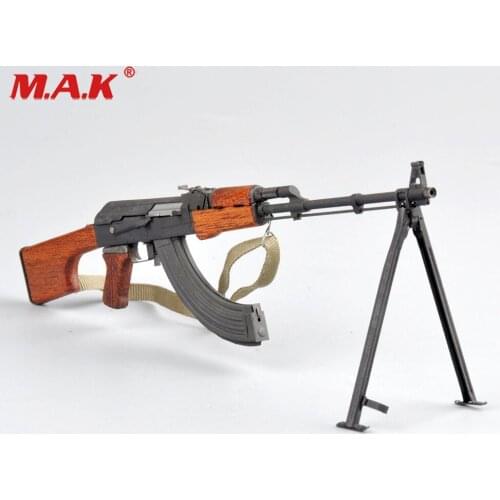NEW 1/6 Scale WWII VSoviet RPK machine guns Rifle Model Weapon Toys For Action Figure Accesssories
