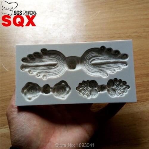 New arrival 3D lace sugar cake mold, DIY cake decorating tools, silicone embossing mold, kitchen accessories SQ16321