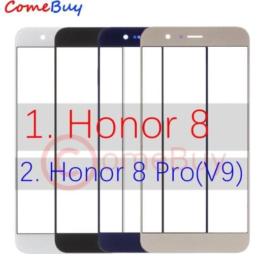 For Huawei Honor 8 Front Outer Glass Lens Touch Screen Panel For Huawei Honor 8 Pro Front Glass Lens FRD L19 L09 L14 DUK AL20
