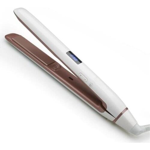 Professional 2 in 1 Hair Straightener Curler Electric Flat Iron Curling Ion Multifunctional Hair Styling Tool for Women