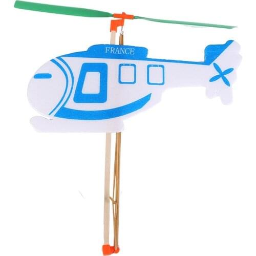 DIY Wooden Assembly Aircraft Model Building Blocks Helicopter Fighter Educational Toys Jigsaw Handicraft Toys