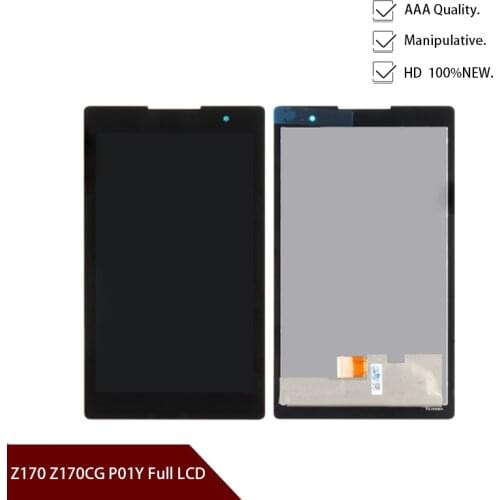 Original For Asus ZenPad C 7.0 Z170 Z170CG P01Y Full LCD Display Matrix Touch Screen Digitizer Sensor Z170CG Assembly with Frame