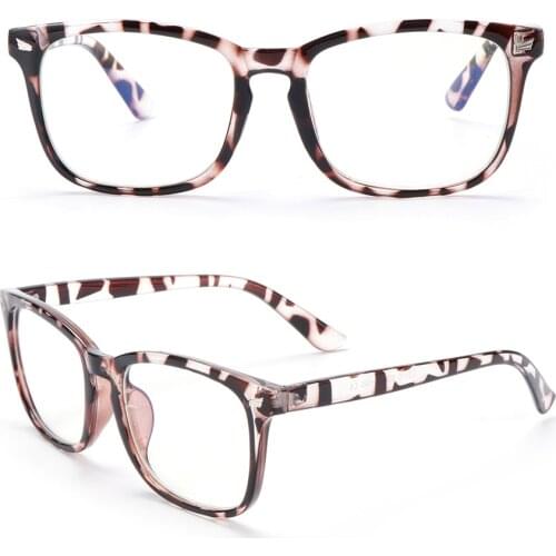 1 PC Fashion Unisex Anti Blue Rays Glasses Blue Light Blocking Eye Glasses Transparent Len Anti UV Computer Glasses