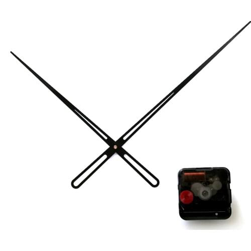 12888 Round Hole High Torque Movement Sweep 6mm screw axis Clock Accessory Quartz Movement With 90128#Black Hands DIY Clock Kits