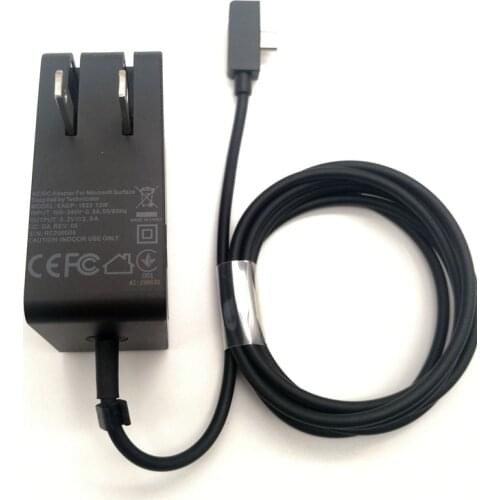 13W 5.2V 2.5A for Microsoft surface 3 1624 1645 power adapter Android port charger