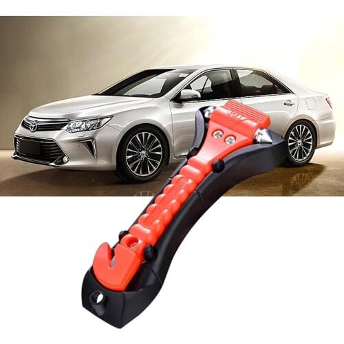 20Pcs Safety Hammer For Car 2 in 1 Life Saving Emergency Survival Tool Seat Belt Cutter Window Glass Breaker Rescue Tool