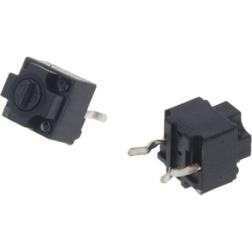 5Pcs Original Mouse Square Micro Switch Button EVQP0E07K Baolei Shark IE4.0 Black Spots 6x6x7.45
