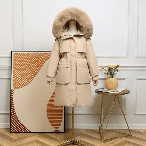 Acacia Person Women's Parkas With Natural Fur