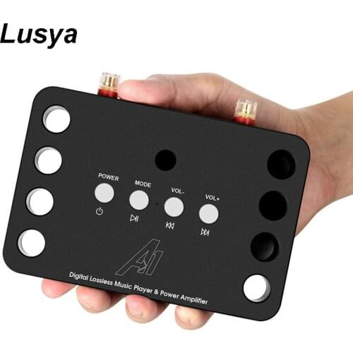 MOSFET Analog Amplifier Digital Music Player 2*60W Dual Channel Power Amplifier Bluetooth 5.0 with Remote Control T0820