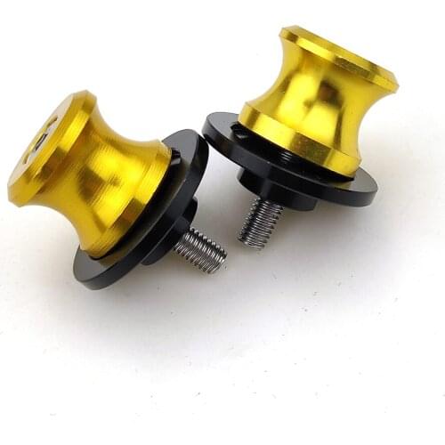 For Triumph Tiger 800 2011-2015 12 13 14 Motorcycle CNC Aluminum Swingarm Spools Slider Stand Screws M6