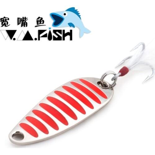 JUYANG Fishing lure spoon 2g 5g 7g 10g 15g 20g Gold/Silver fishing bait spoon hard lures metal lure