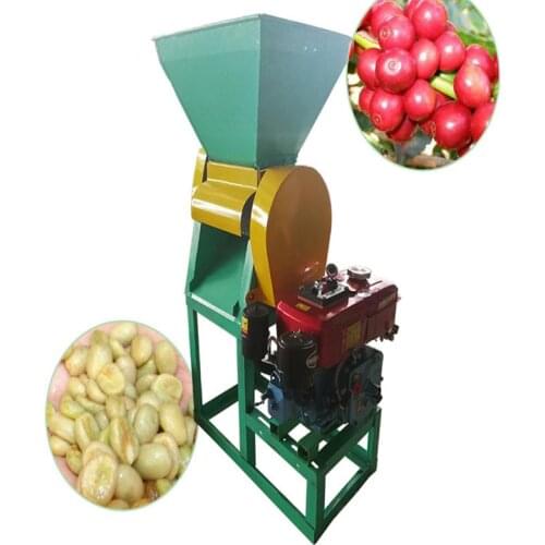 150 Kg Small Fresh Coffee Bean Skin Removing Machine Pulper Huller Peeling Thresher Peeler Sheller Machines Pri