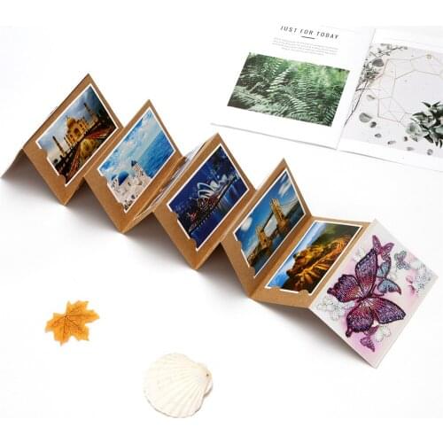 HUACAN DIY 5D Special Shaped Diamond Painting Photo Album Full Round Drill Diamond Embroidery Art Handmade Birthday Gift