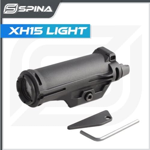 Tactical hunting scope Flashlight XH15 Light Airsoft LED White Weapon light For Pistol Rifle Picatinny Rail