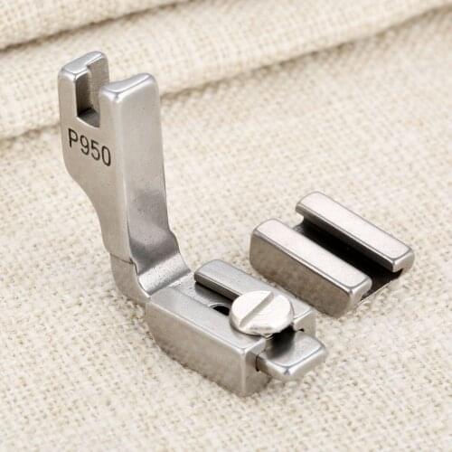 DRELD P950 Steel Industrial Sewing Machine SHIRRING Presser Foot for Needle Lockstitch Industrial Sewing Machine Sewing Tool