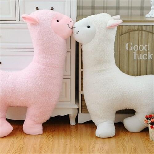 100cm Lovely Soft Alpaca Doll Sleeping With Plush Stuffed Animal Toy Pillow Girl Childrens Gift