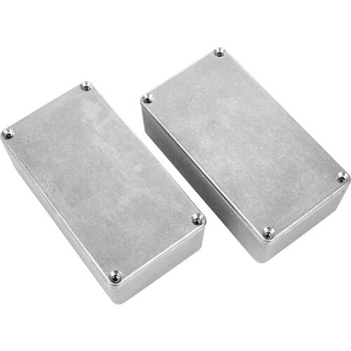 2pcs 125B/1590N1 Aluminum case guitar stompbox&pedal enclosure for guitar effect pedal project