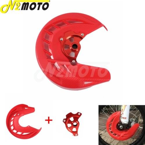 2004-2018 Motocross Brake Disc Rotor Guard Cover Protective For CR125R CR250R CRF250R CRF450R CRF250X CRF450X CRF450RX Supermoto