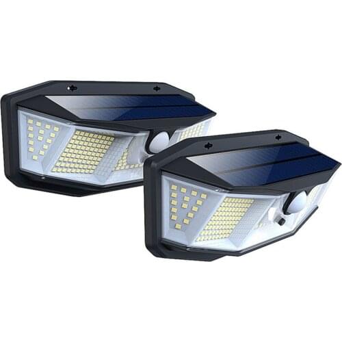 308 LEDS PIR Motion Sensor Solar Wall Lamp Outdoor Waterproof Garden Yard Security Lights Solar Powered LED Sunlight Lights