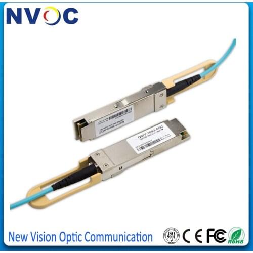 100G QSFP28 100G-AOC-15M 15M(45ft) OM3 AOC Active Optic Cable,QSFP28-100G-AOC-15M Compatible 100G QSFP28 Active Optical Cable