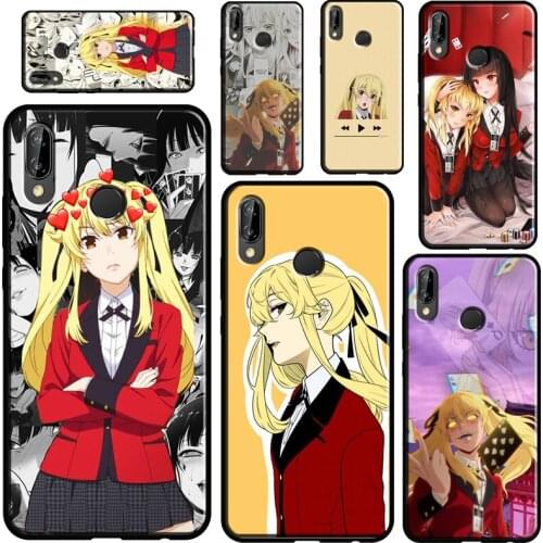 Mary saotome Kakegurui Anime For Huawei P40 Lite P20 P30 Pro Mate 20 P Smart Z 2019 Nova 5T Case For Honor 8A 8X 9X 10i