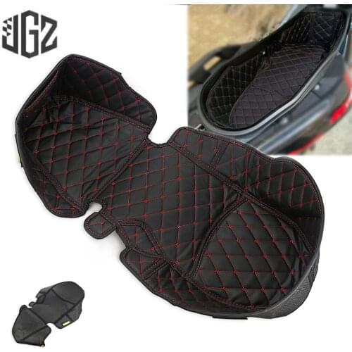 Motorcycle Nylon PU Leather Trunk Liner Interior Inner Pad Seat Bucket Storage Box Protector for YAMAHA XMAX 300 2013 - 2020