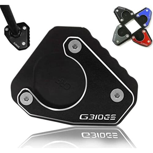 For BMW G 310GS G 310 GS G310GS 2017-2021 Motorcycle Side Stand Extension Pad Kickstand Enlarger Support Extension Support Plate