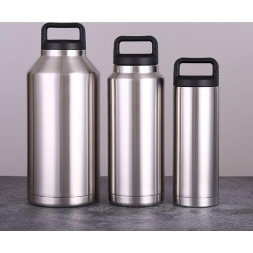 Travel Coffee Mug 12/36/64oz Stainless Steel Thermo Tumbler Cup Brazil Vacuum Flask Thermo Cup Bottle Thermocup Garrafa Termica