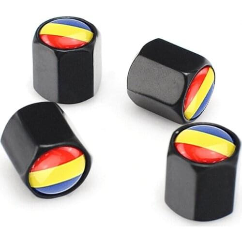 Stainless Steel Auto Wheel Tire Air Car Valve Caps Stem Cover For Range Rover Evoque i322 i320 i405 With Brand Logo