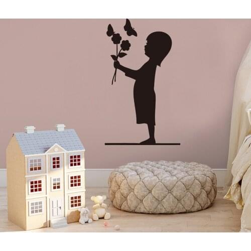 CHILDRENS Room GIRLS Creative Wall Stickers Living Room Bedroom Family Showcase Decoration Wall Stickers Wholesale