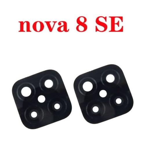 New Rear back camera glass lens replacement with sticker For Huawei nova 8 SE