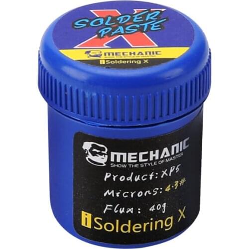 MECHANIC 148 degrees Celsius Lead-free solder paste especially for iPhone X XS XR XS MAX series of layered motherboards
