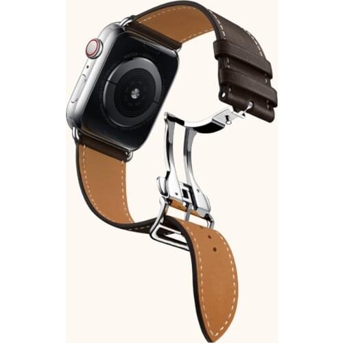 Newest Deployment buckle band for apple watch 4 40mm 44mm series 3 2 1 Single Tour strap for iwatch belt straps watchbands