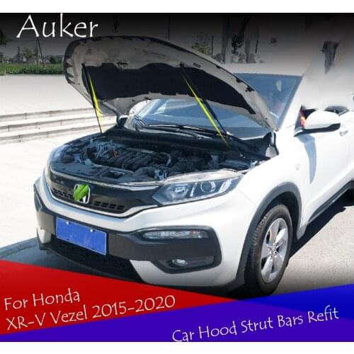 Refit Bonnet Hood Gas Shock Lift Strut Bars Support Rod Spring Bracket Car-styling For Honda XR-V Vezel 2015-2020 Accessories