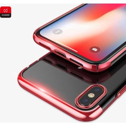 XUNDD Ultra thin Transparent Cases New For iPhone XR X XS Max 7 8 Plus SE Phone Cover Luxury Protective Back Cover Case coque