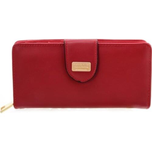 High Capacity Fashion Women Wallets Long Zipper PU Leather Wallet Female Clutch Coin Purse Ladies Money Bag Card Holder VKP1619