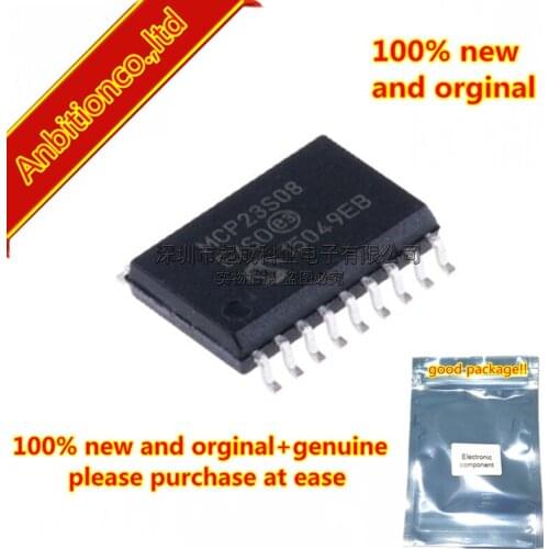 10pcs 100% new and orginal MCP23S08-E/SO SOP18 silk-screen MCP23S08E/SO MCP23S08-E in stock