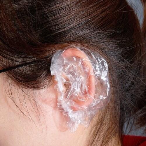 100pcs/pack Disposable Hair Color Coloring Dress Decorate Style Styling Ear Protector Care Tools Accessories Ear Protection