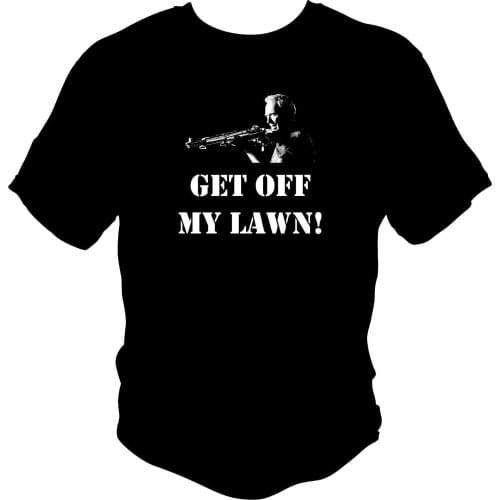 2019 Summer Hot Sale Men T-shirt Get off My Lawn T Shirt Clint Eastwood Gran Torino Movie M1 Garand CMP