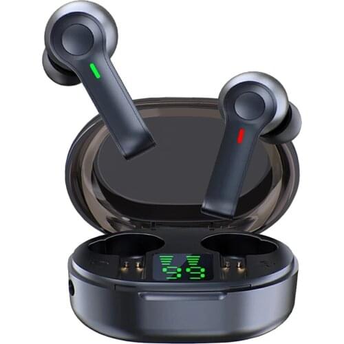 R22 Wireless Earbuds TWS 5.1 Bluetooth Earphone Wireless Headset Led Display IPX8 Waterproof 40 Hours HiFi Premium Sound Noise