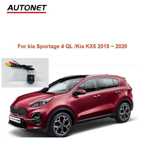 Autonet Rear view camera For kia Sportage 4 QL KX5 2015~2020 night view backup camera/ license plate camera/AHD rear camera