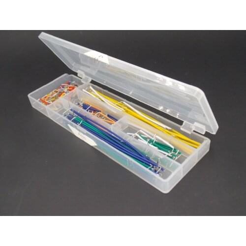 Hot Sell 140 pcs U Shape Solderless Breadboard Jumper Cable Wire Kit Shield raspberry pi Drop Shipping