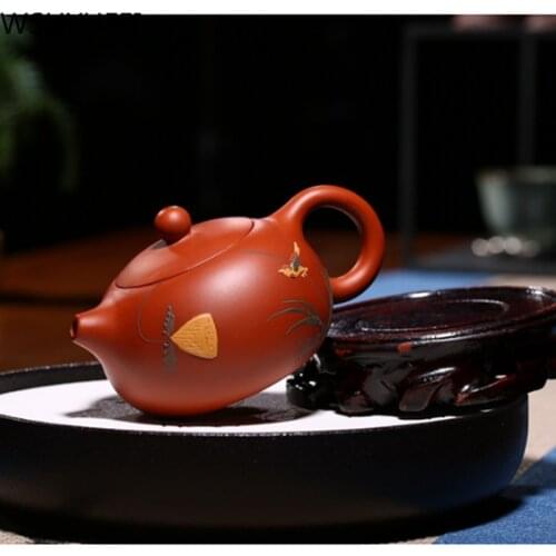 New style Painted purple sand Xi Shi pot Travel Tea set tea set Dahongpao teapot Office household drinking utensils WSHYUFEI