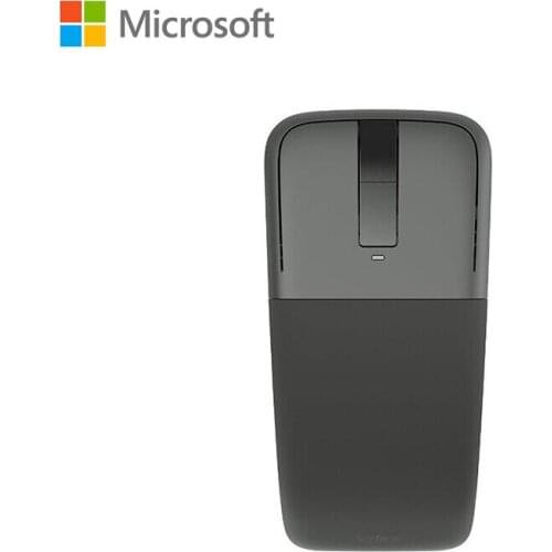 Original Microsoft Bluetooth Wireless Surface Mouse Arc Touch Mouse Titanium black for laptop pc Arc Surface Go pro 4 5