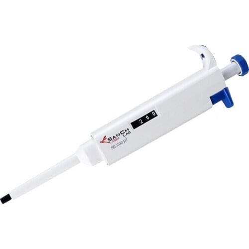Pipette Gun Digital Adjustable Dragon Pipette Pipettor with Pipette Tips